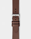 The Modern Watch Strap / Chocolate / 18mm