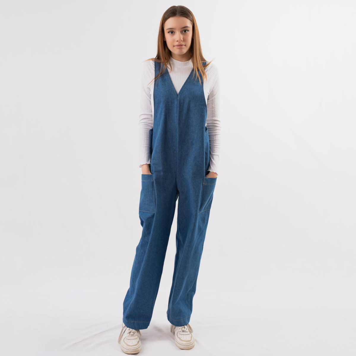 06 LAUREN - Dungarees - Sewing Pattern – fieldwork