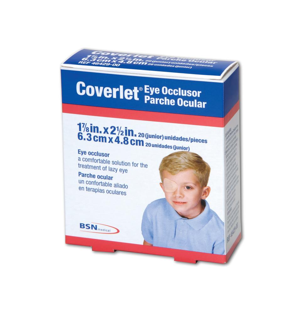 Coverlet Adhesive Fabric Bandage Eye Occlusor 20 Bx 12bx Cs The