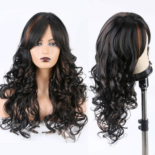 Long Black Curly Hairstyles For Women-13×4 HD Lace Front Wig – Sheer Beauté  & Jewelry