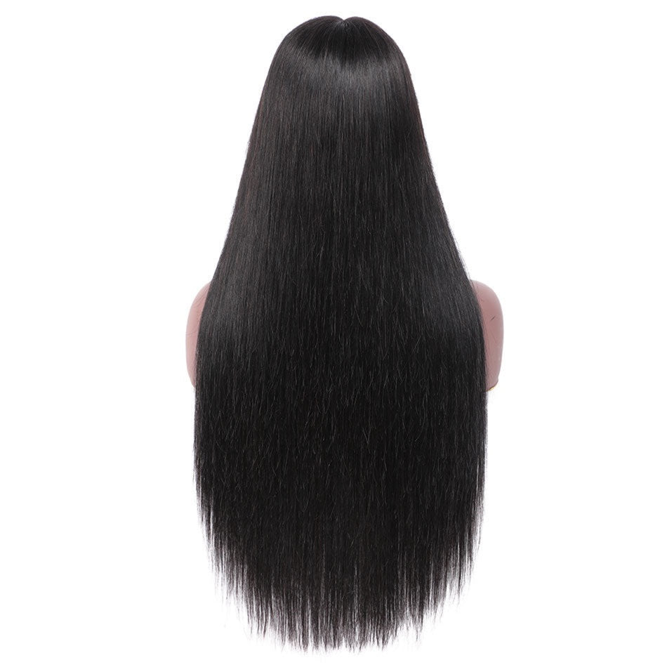 32 30 Inch Straight Lace Front Wig Bone Straight Human Hair Wig