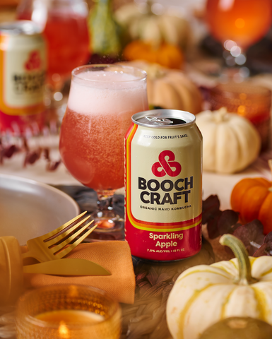 Thanksgiving Sparkling Apple Hard Kombucha