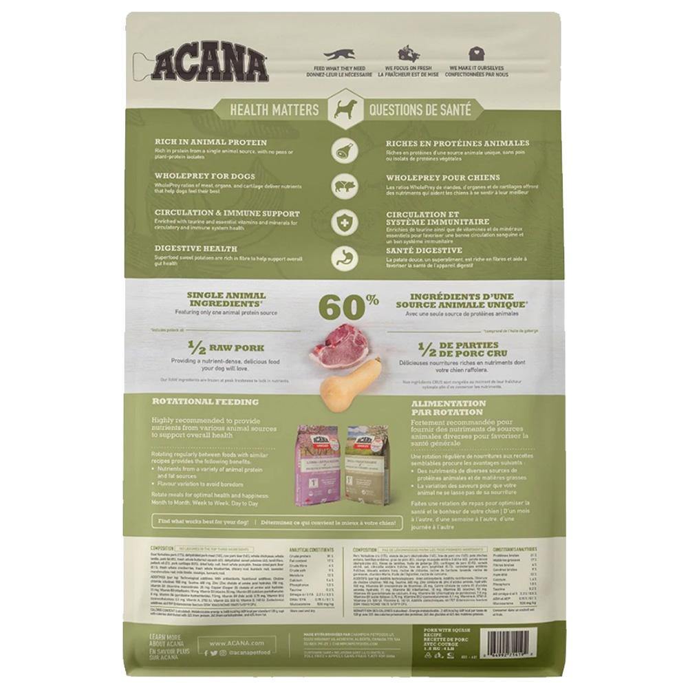 does acana dog food have taurine