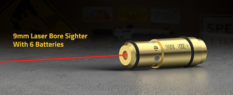 MidTen Bore Sight Laser 9mm Laser Bore Sighter