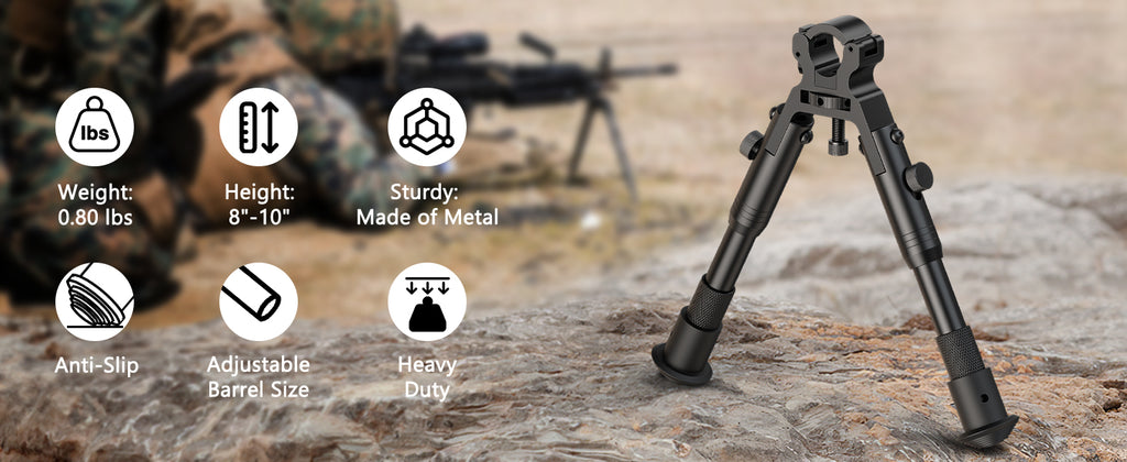 High-quality and An-slip Rifle Bipod for Hunting