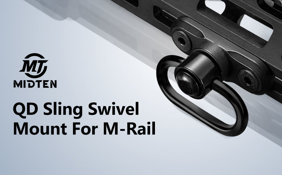 1.25 Inches QD Sling Swivel Mount for M-Rail