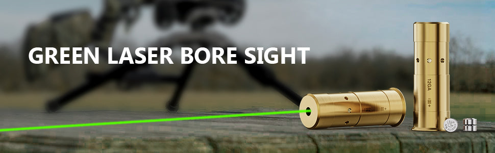 12GA Green Laser Bore Sighter for Targeting