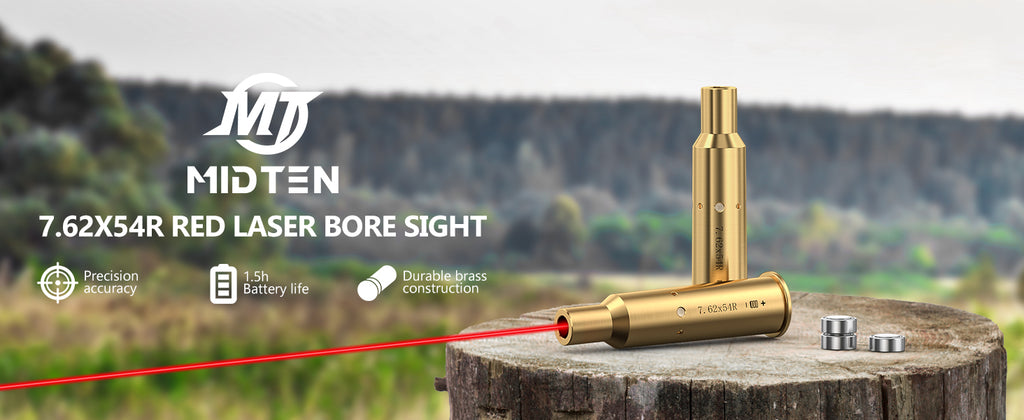 Precision 7.62x54R Red Laser Bore Sighter