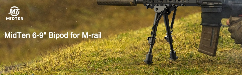 6-9 Inches Rifle Bipod for M-rail