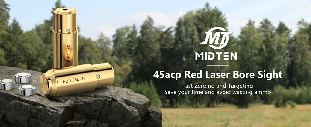 .45acp Red Laser Bore Sighter for Fast Zeroing