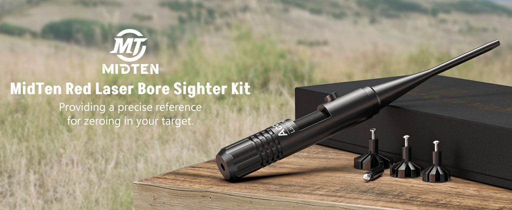 Red Laser Bore Sighter Kit for 0.177-12GA Caliber