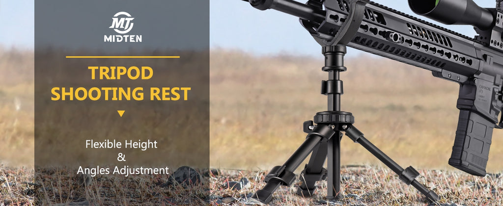 Adjustable Height Shooting Rest Tripod