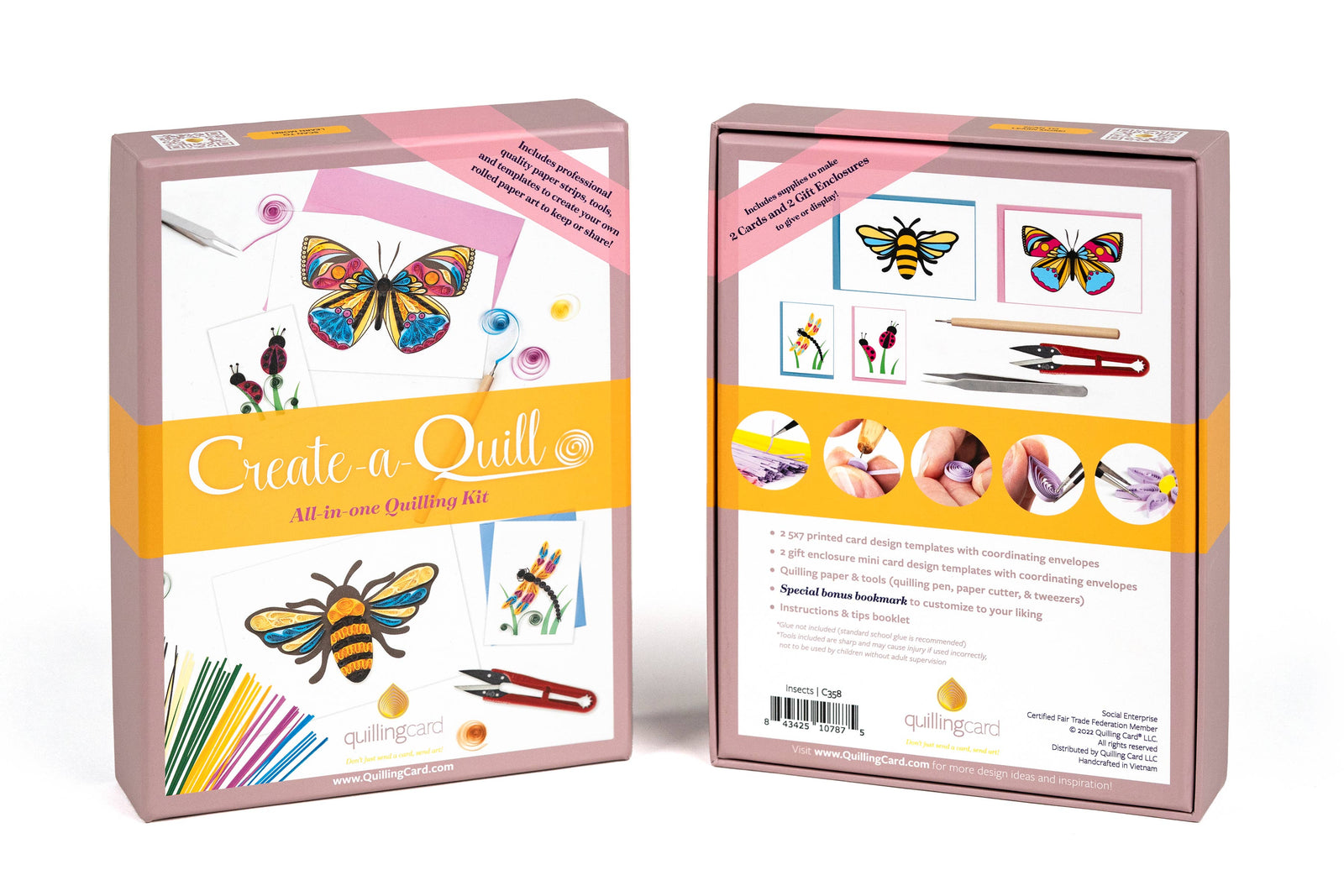 Create-a-Quill DIY Quilling Kit: Everyday - fairisleshop