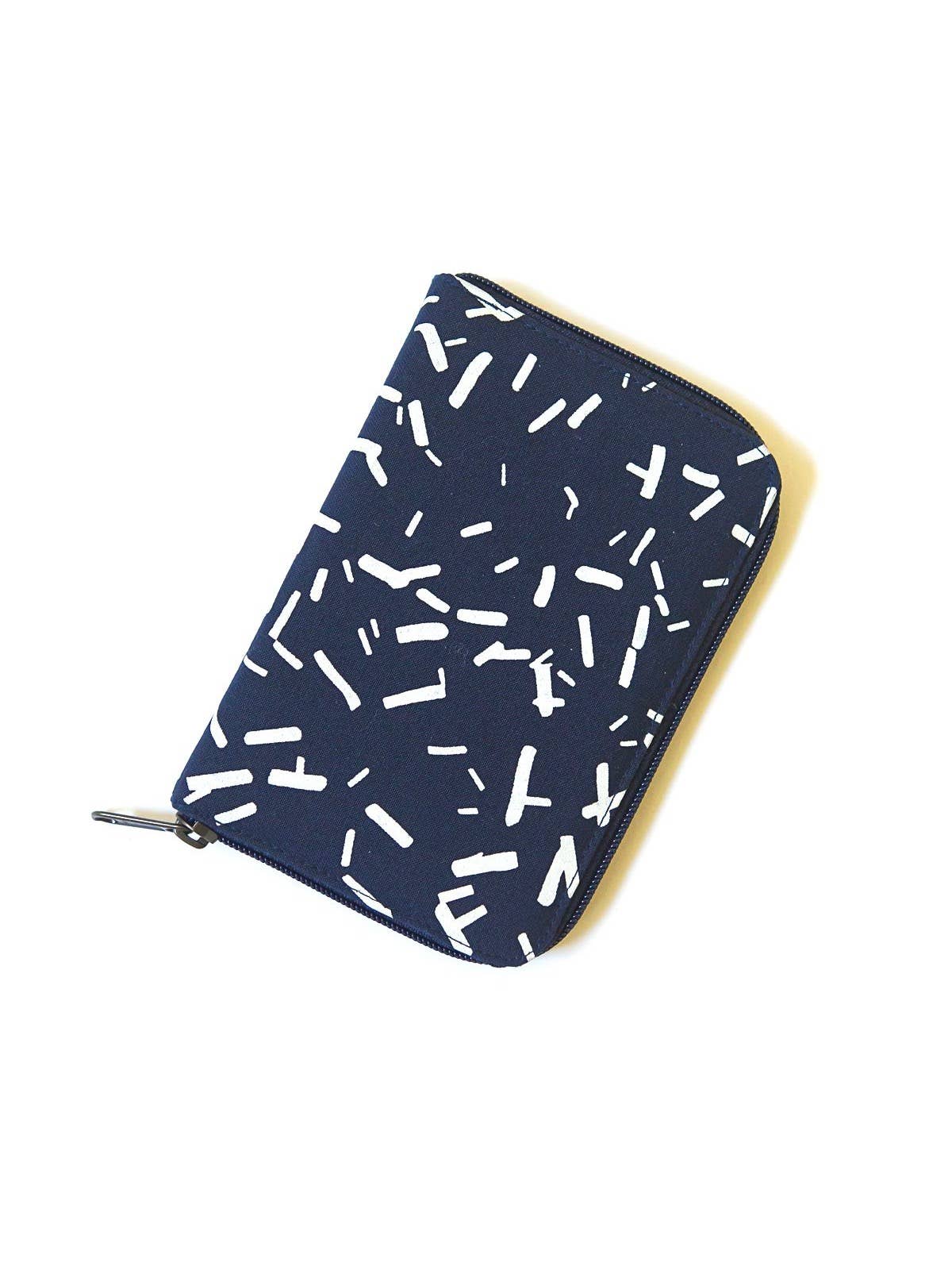 Zip Folder Jewelry Travel Organizer Case - Confetti - fairisleshop