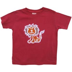 lion red t shirt