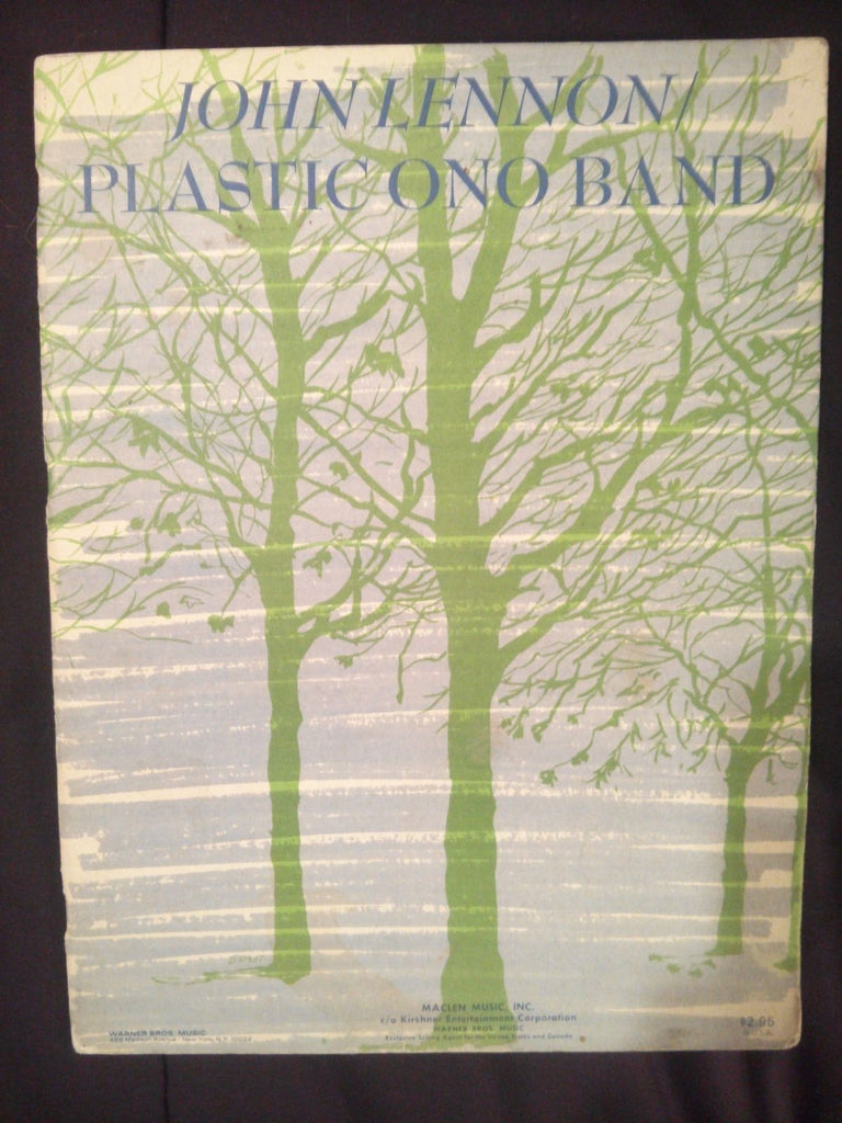 John Lennon Plastic Ono Band Bound Sheet Music Formerly Shakespeare And Company Books Now Vicarious Experience