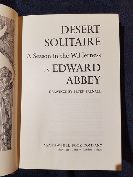 edward abbey desert solitaire book