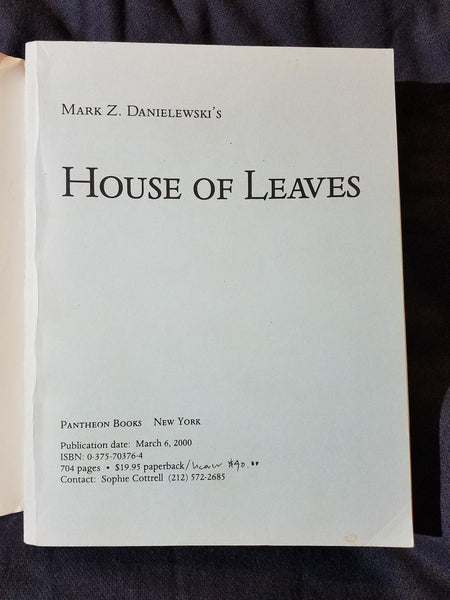 mark danielewski