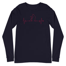 Load image into Gallery viewer, Cat Is My Heart Unisex Long Sleeve Tee (Variety of Colors Available)
