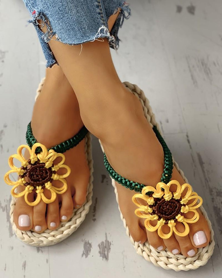 sunflower brand flip flops