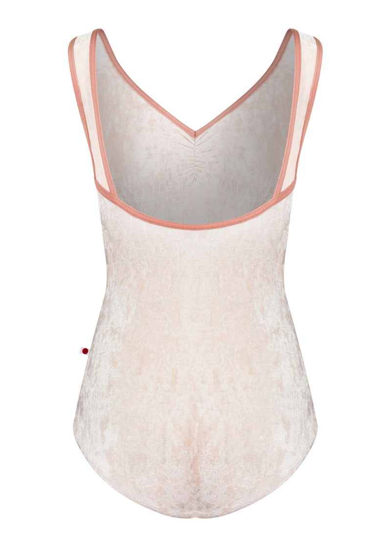 Tiffany Tank Leotard (Misty Rose/Rosewood)