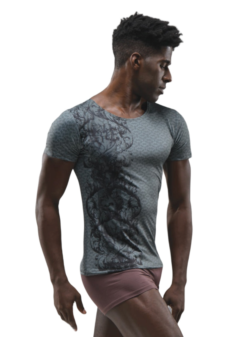 Abrax Men's Printed T-Shirt