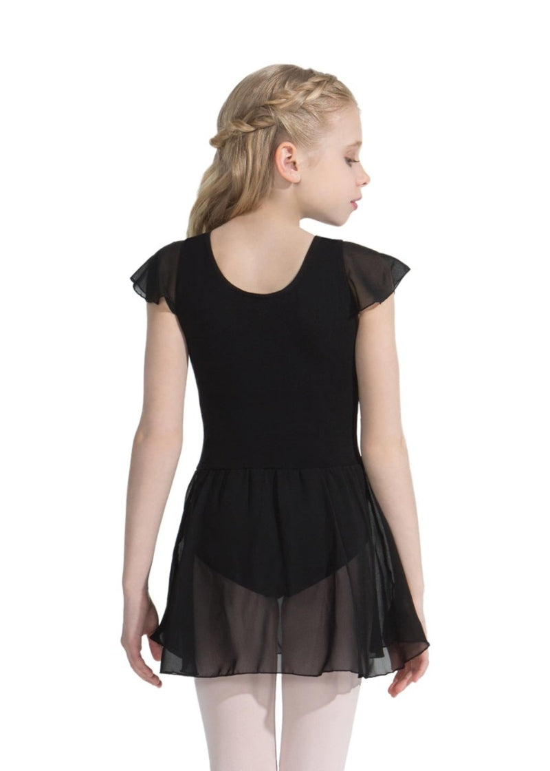 Flutter Sleeve Dance Dress