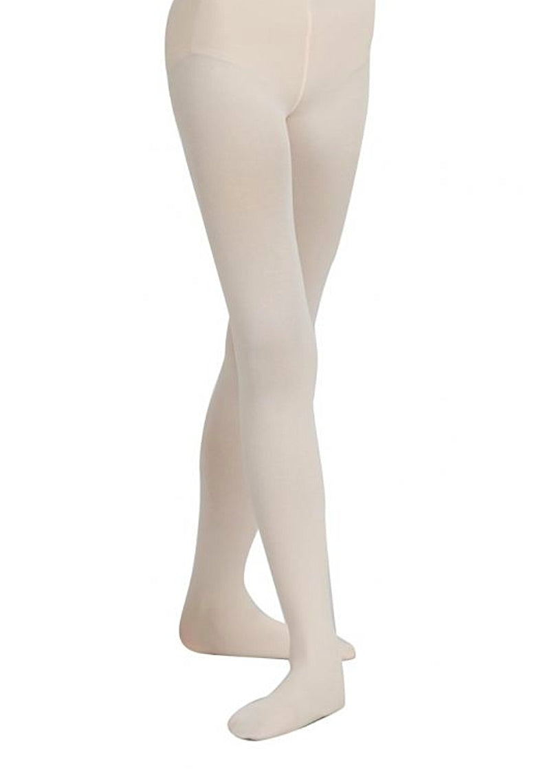  Capezio Girls Ultra Soft Self Knit Waistband Tight,Toasted  Almond, One Size