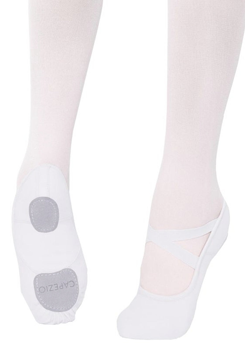 Hanami Stretch Canvas Ballet Shoe (White)