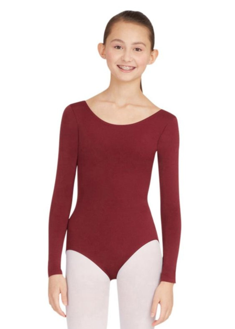 ON SALE Team Basics Long Sleeve Leotard