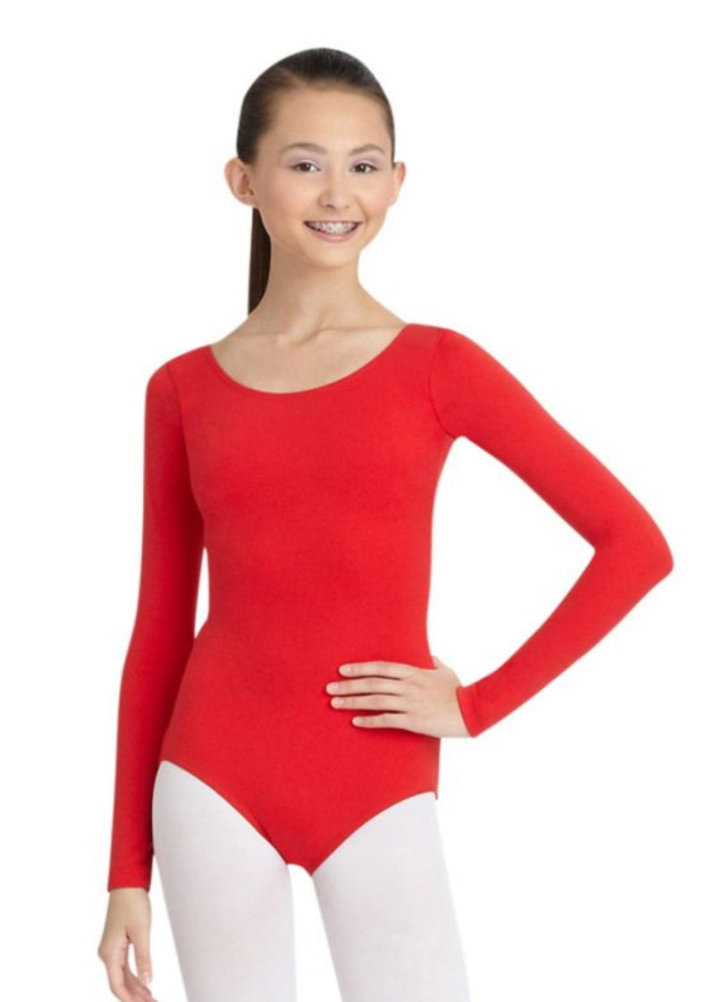 ON SALE Team Basics Long Sleeve Leotard