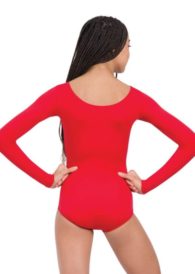 ON SALE Team Basics Long Sleeve Leotard