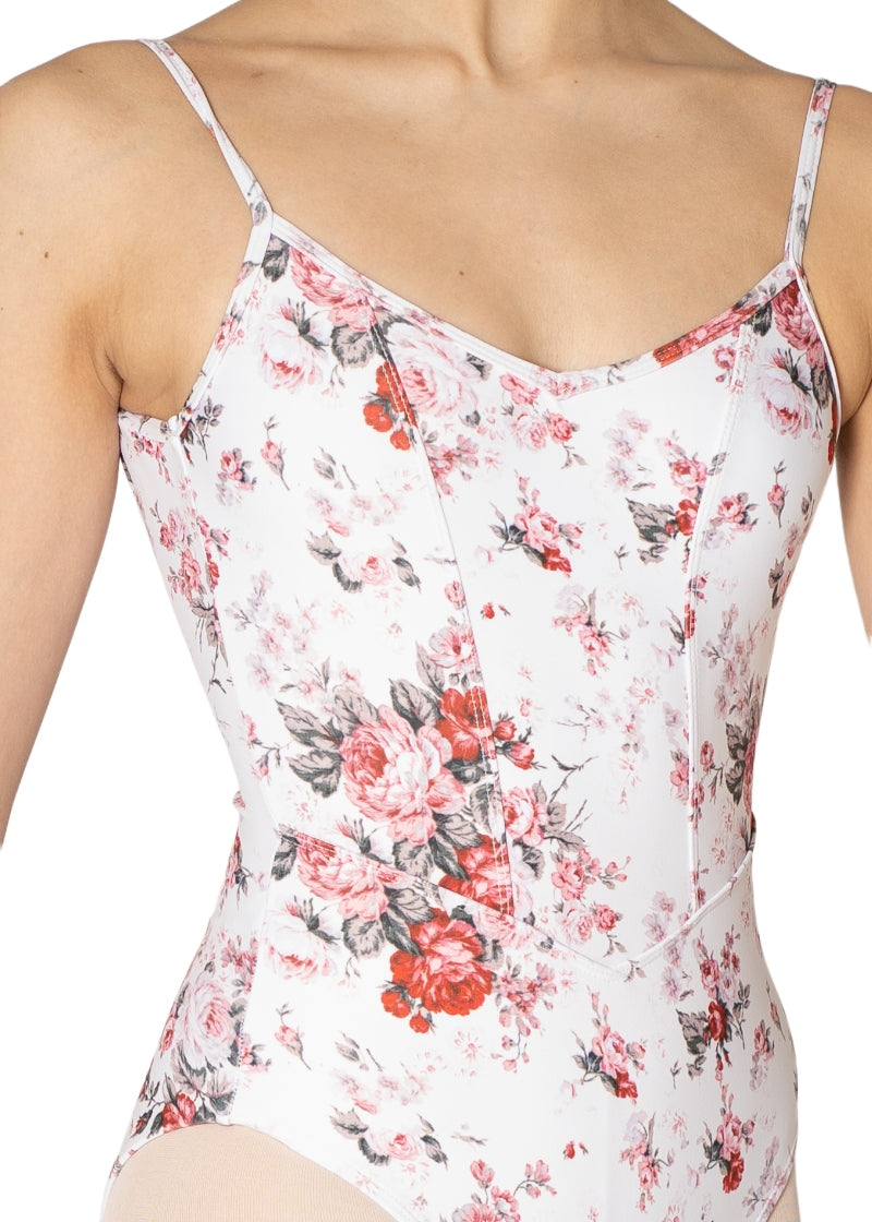 ON SALE Jardin Camisole Leotard (Rose Rouge)