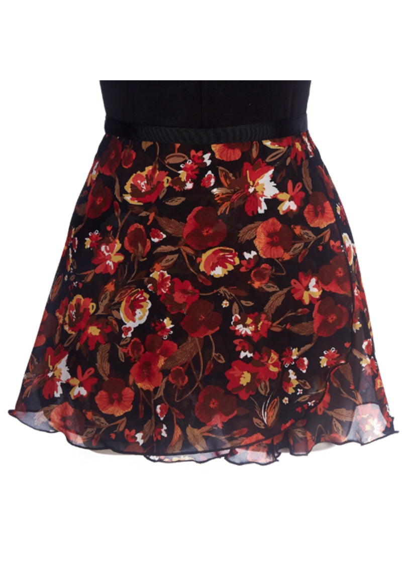 Pansy Field Wrap Skirt (12