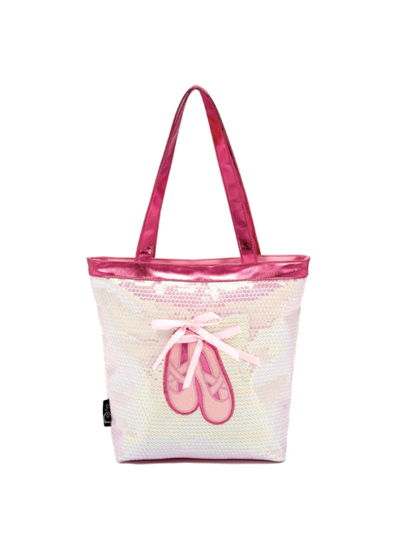 Ballet Shoes Sequin Tote Bag