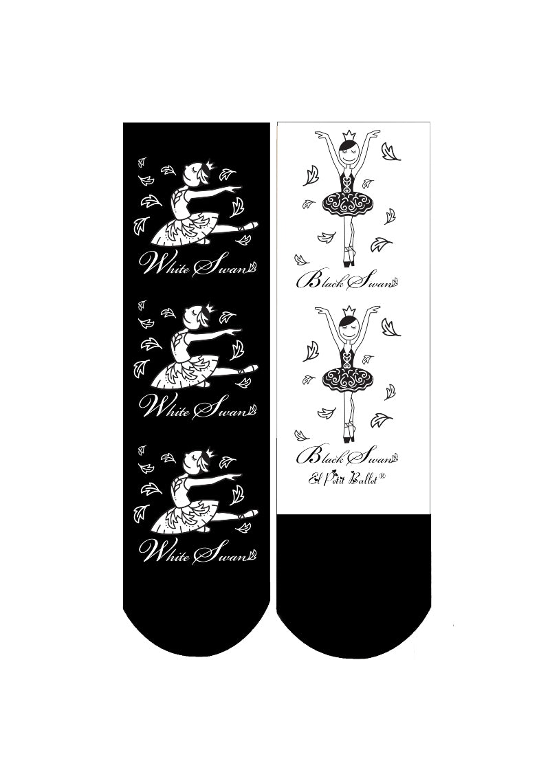 Swan Queen Crew Socks