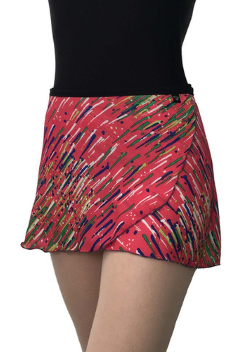 ON SALE Jule Dancewear Printed Wrap Skirt