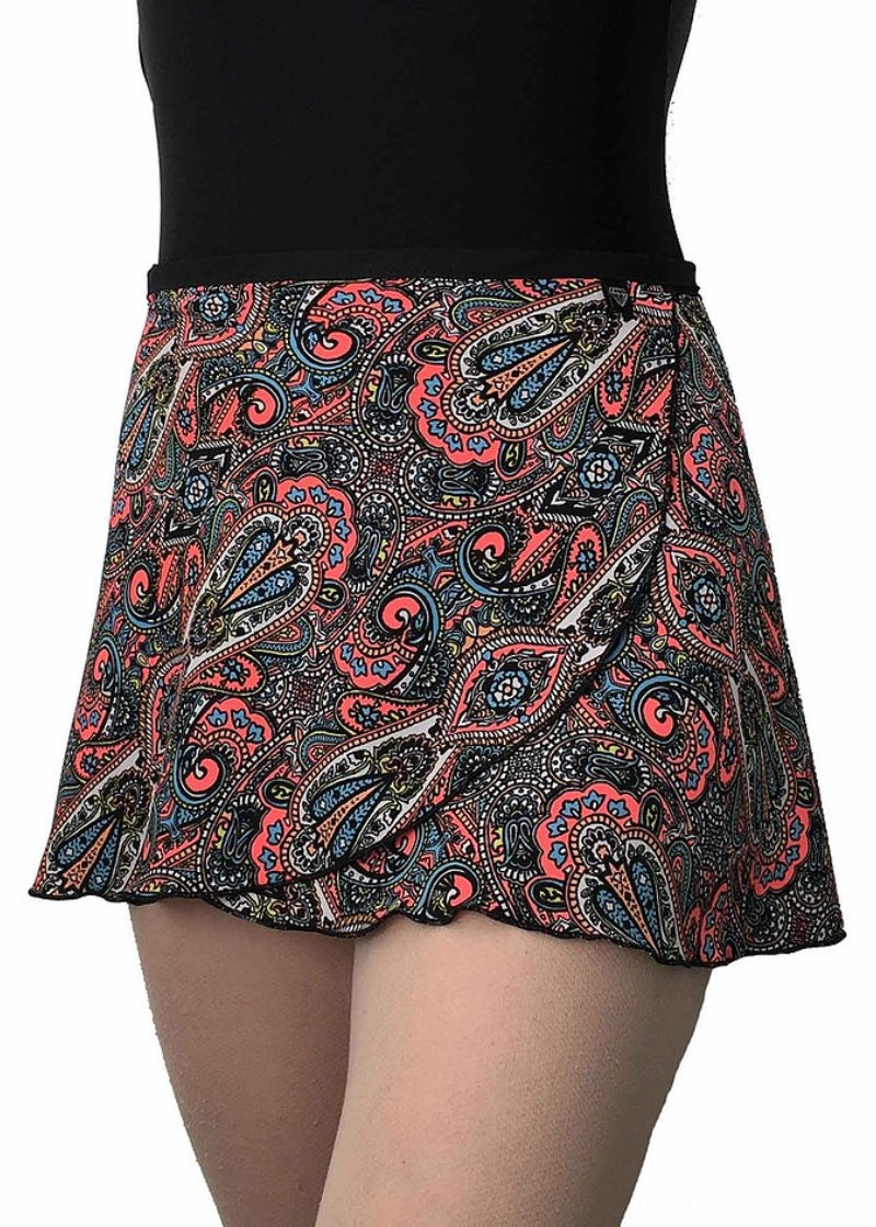 ON SALE Jule Print Wrap Skirt