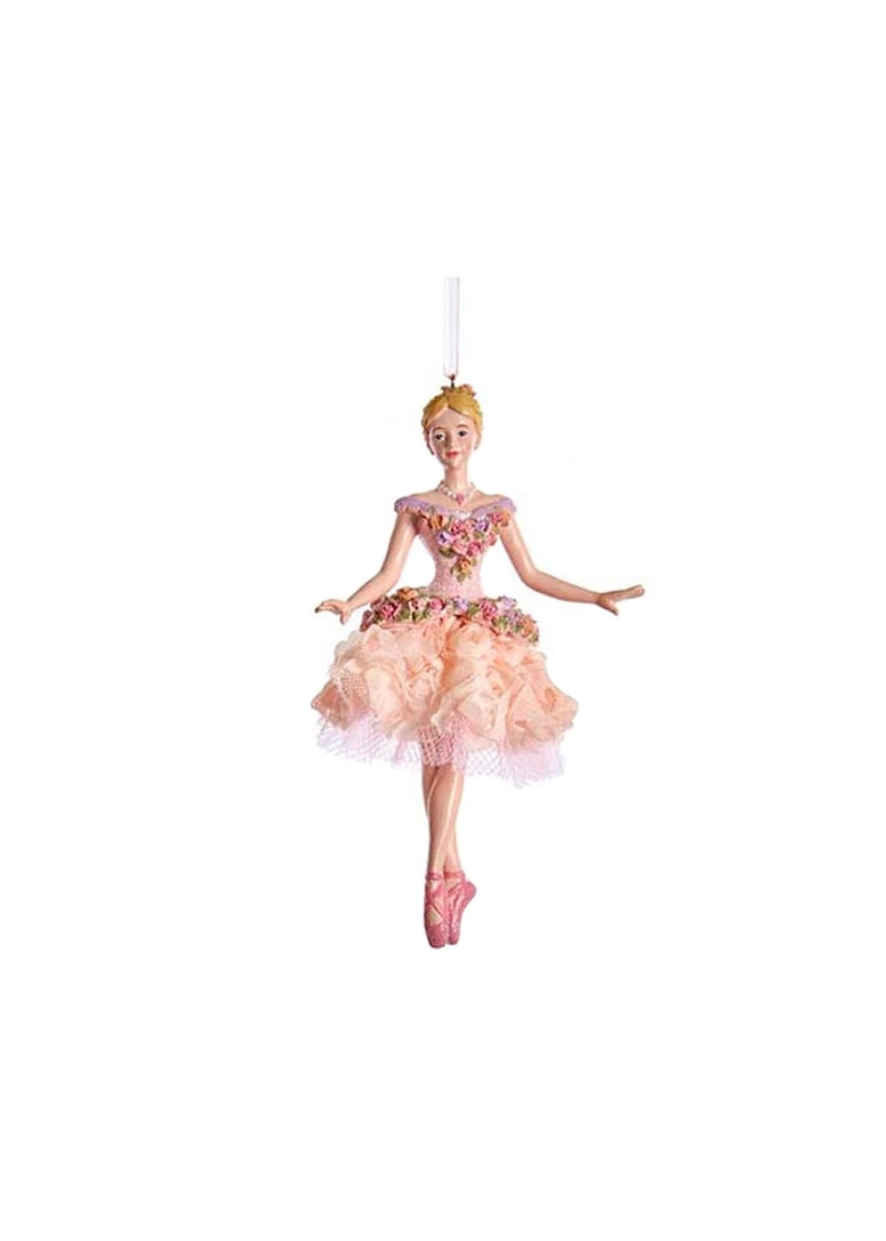 Blush Pink Ballerina Ornament (4.5