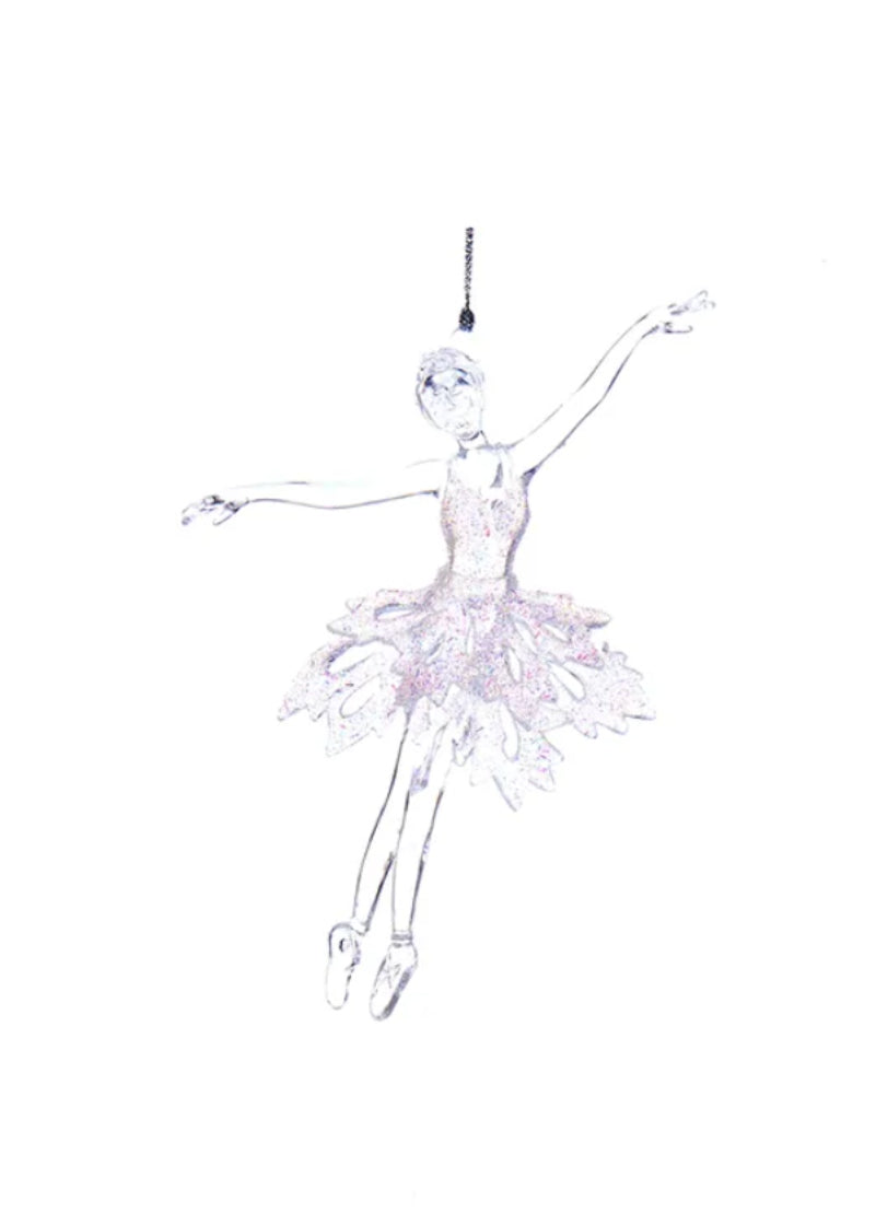 Ballerina en Sous-Sus Acrylic Ornament (6