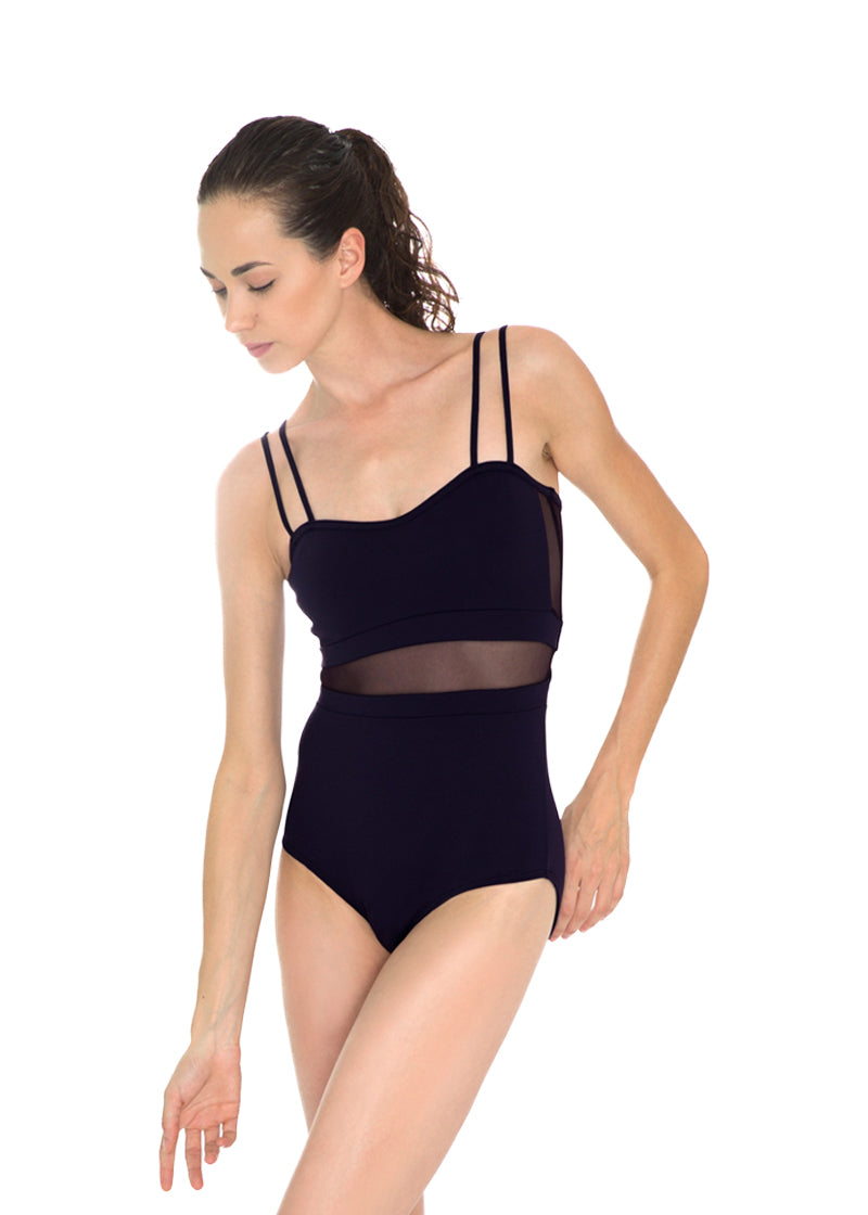 Mitzuko Camisole Leotard (Black)