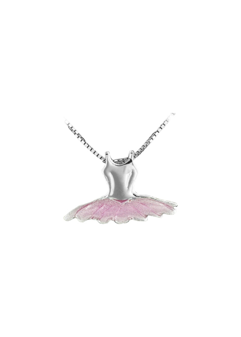 Little Tutu Necklace (Pink)