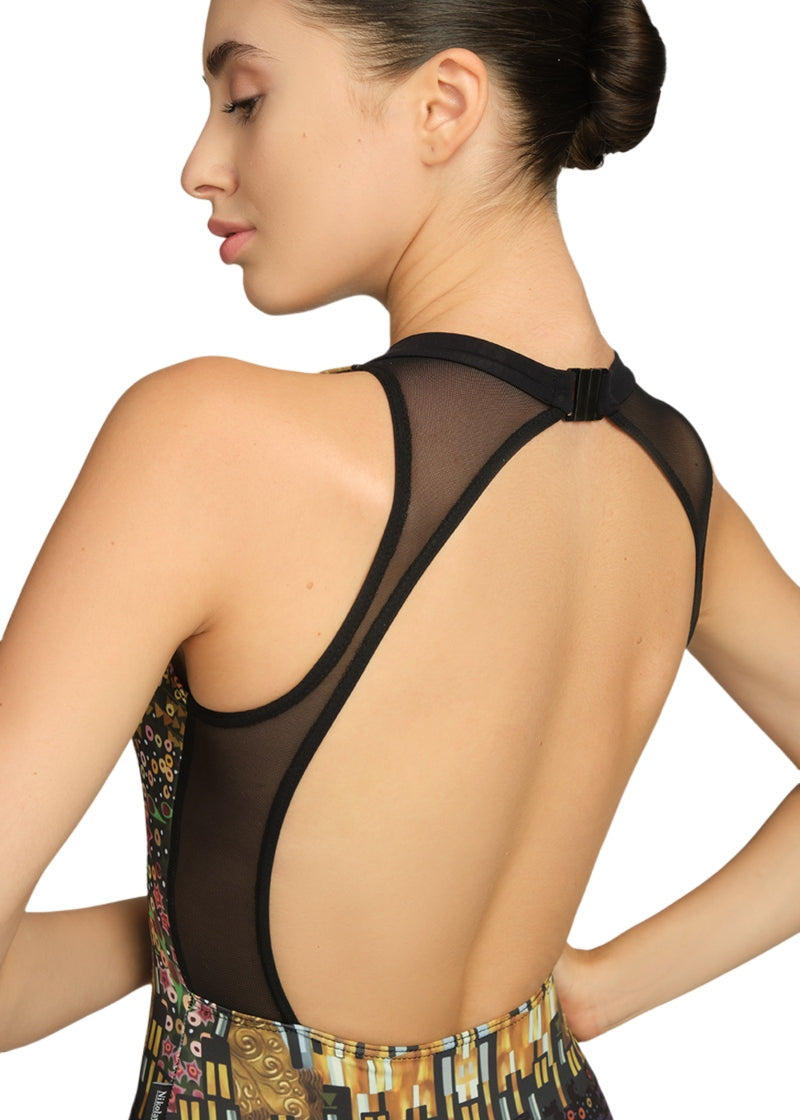 ON SALE Black Label V Dionysia High Neck Leotard