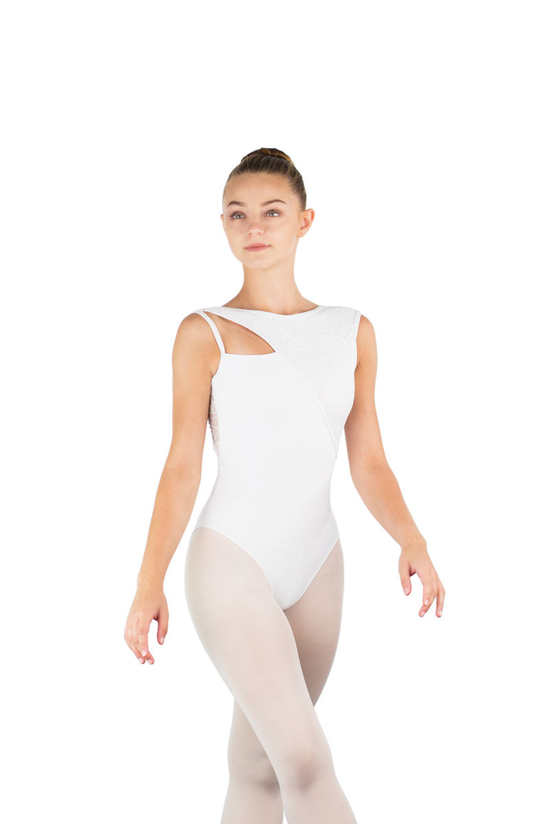 ON SALE Harmonie Youth Asymmetrical Tank Leotard