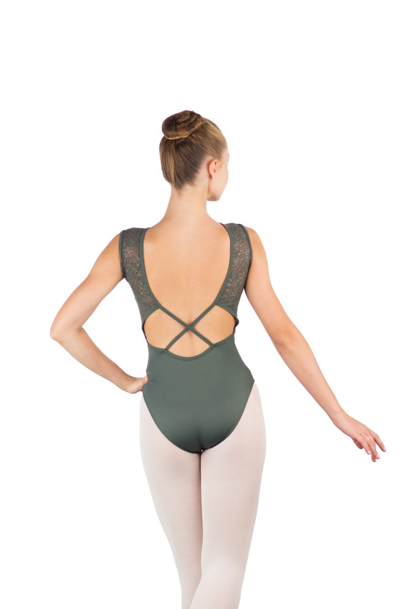 ON SALE Harmonie Asymmetrical Tank Leotard