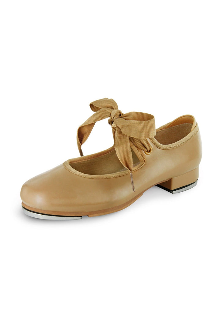 girls tan tap shoes