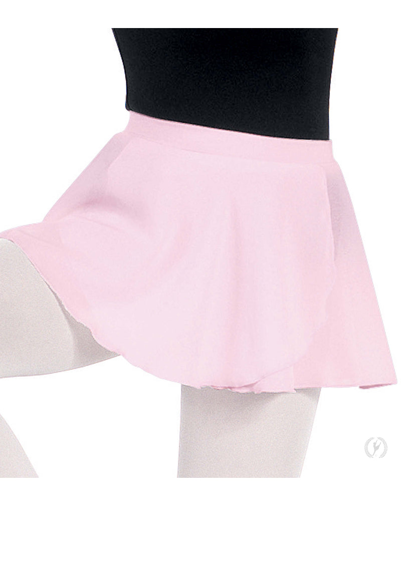 Eurotard Chiffon Mock Wrap Youth Pull-On Skirt