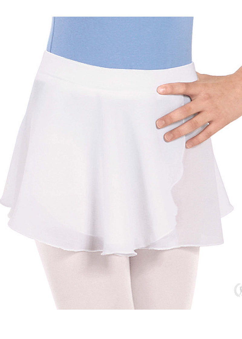 Eurotard Chiffon Mock Wrap Youth Pull-On Skirt