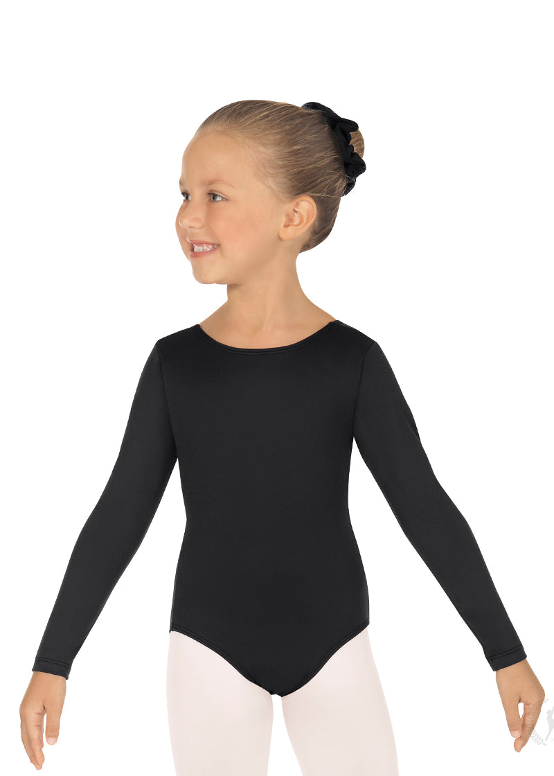 ON SALE Eurotard Cotton Youth Long Sleeve Leotard