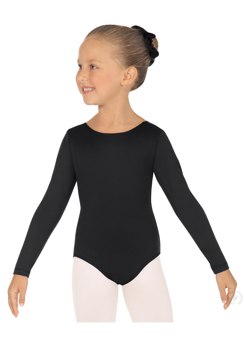 Eurotard Microfiber Youth Long Sleeve Leotard